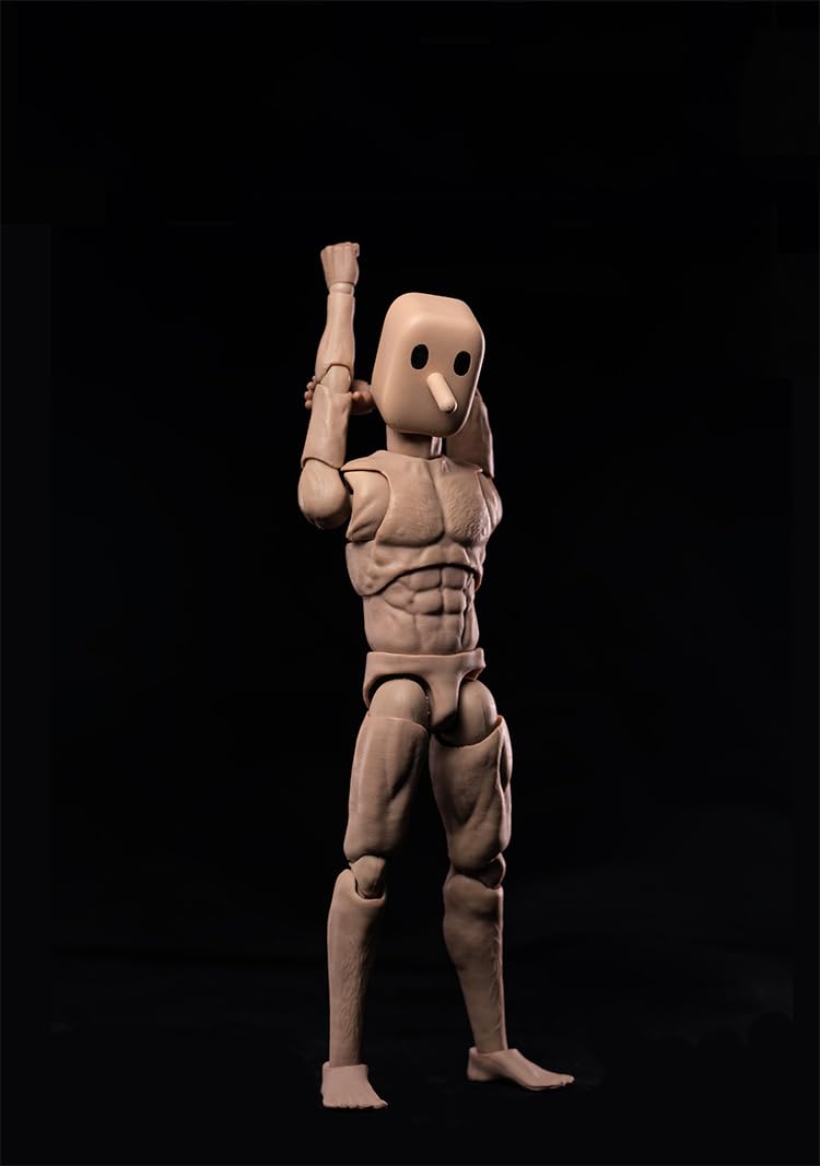 Amazon.com: 1/12 Scale Male Action Figure 6inch Super Flexible